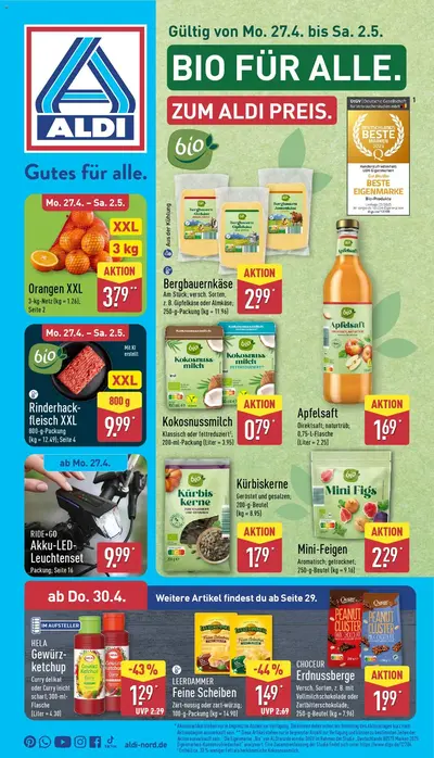 ALDI Prospekt 27.04.2026