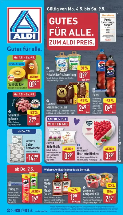 ALDI Prospekt 04.05.2026