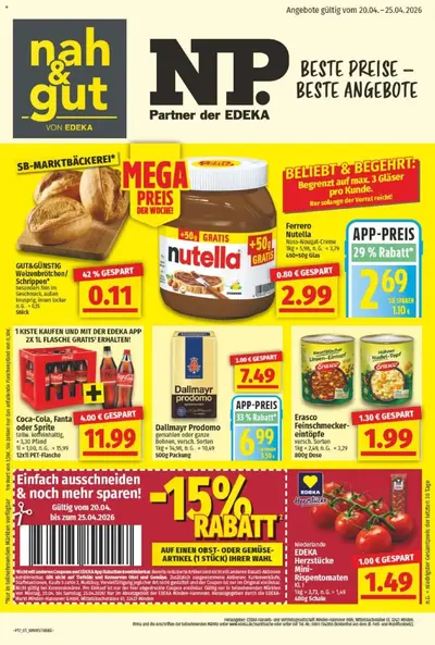 EDEKA Prospekt 20.04 - 25.04