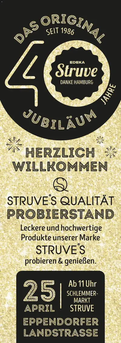 EDEKA STRUVE Prospekt 20.04 - 25.04 Hamburg