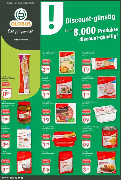 GLOBUS Prospekt 20.04 - 25.04 Jena