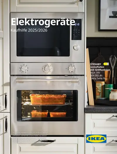 IKEA Prospekt 2025 Elektrogeraete