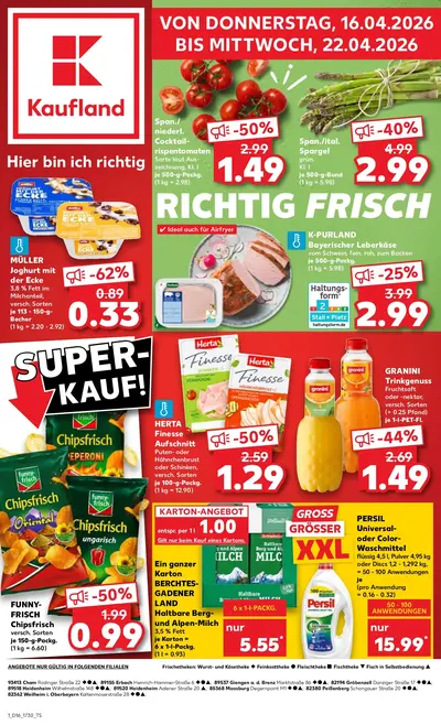 KAUFLAND Prospekt 16.04 22.04