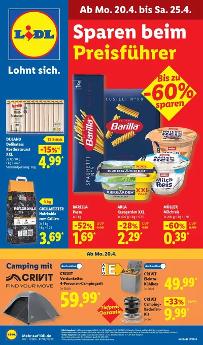 LIDL Prospekt 20.04 25.04