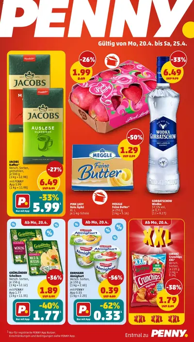PENNY Prospekt 20.04 - 25.04