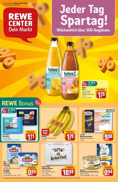 REWE Prospekt 20.04 - 26.04