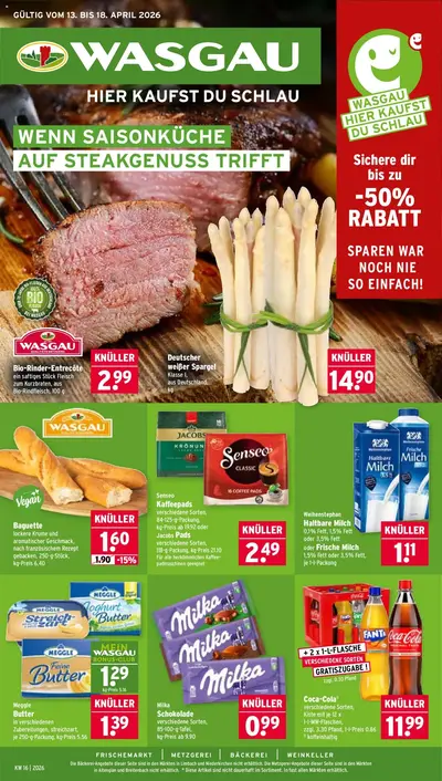 WASGAU Prospekt 13.04 18.04