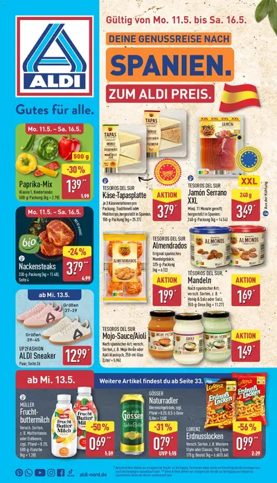 Prospekt ALDI 11.05 - 16.05