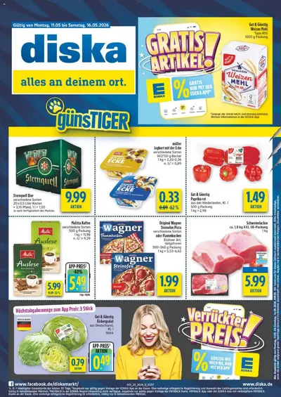 Prospekt DISKA 11.05 - 16.05