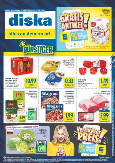Prospekt DISKA 11.05 - 16.05