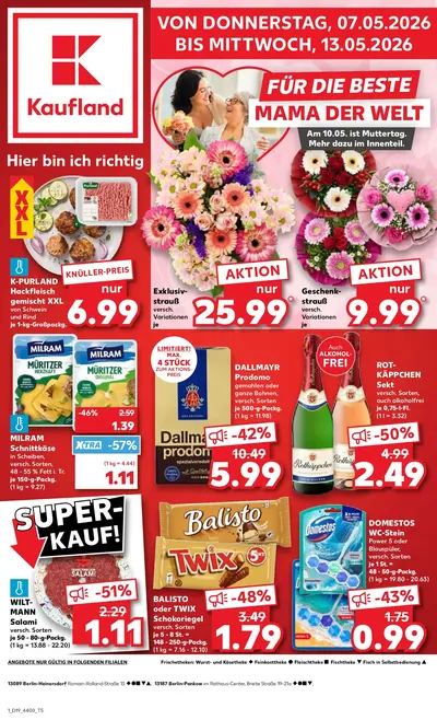 Prospekt KAUFLAND 07.05 - 13.05